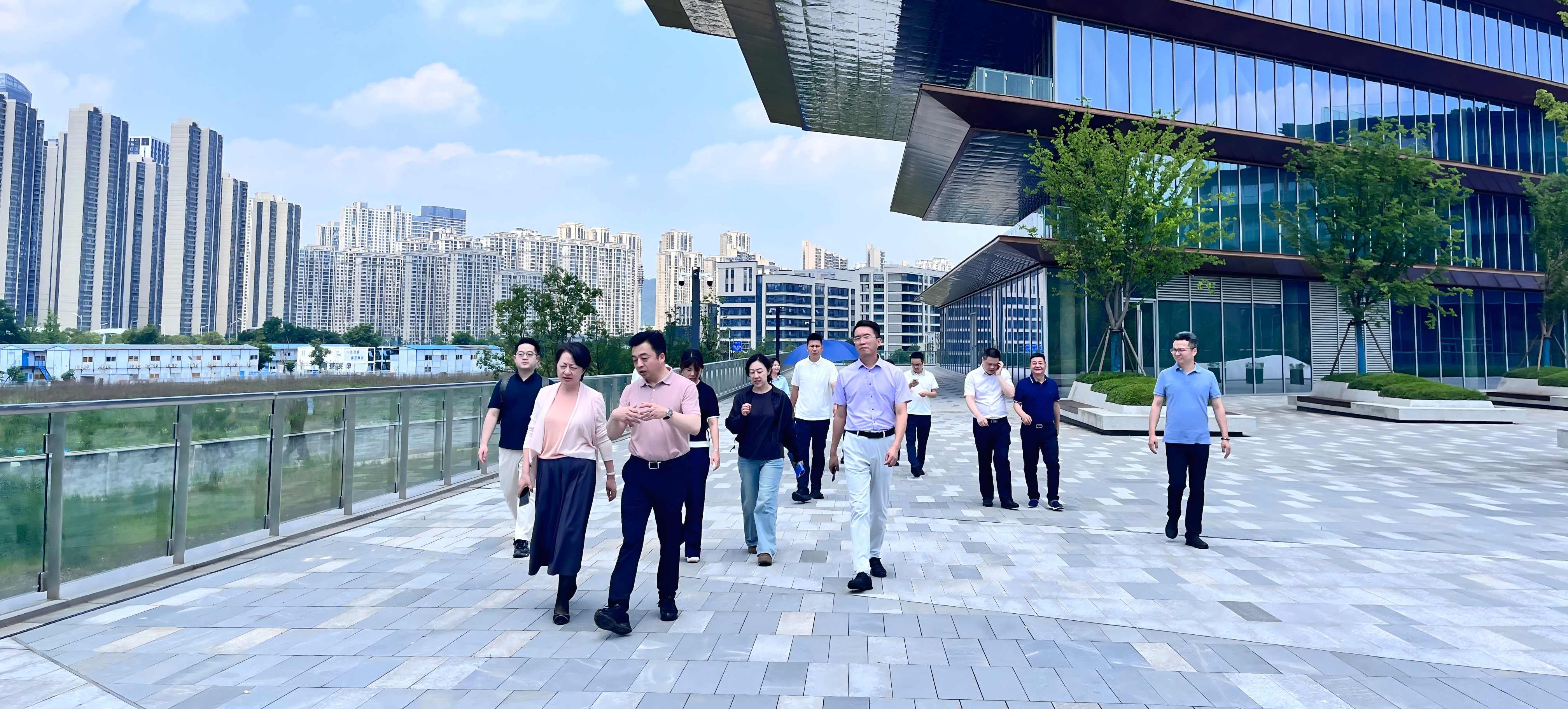 苏州吴中经济技术开发区管委会调研东方眼谷